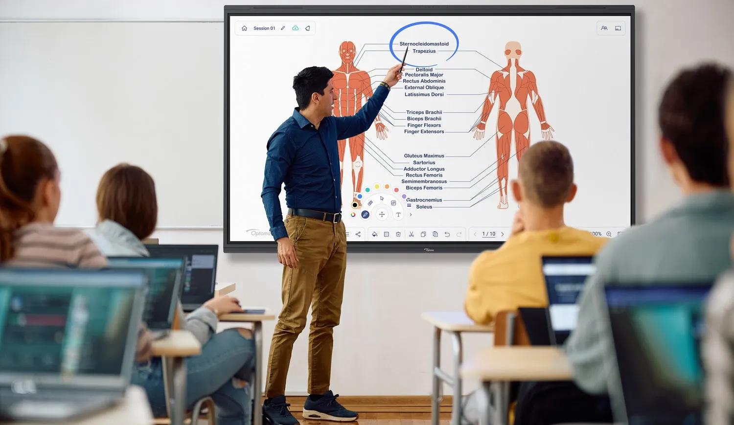 Monitor interaktywny Optoma 5753RK